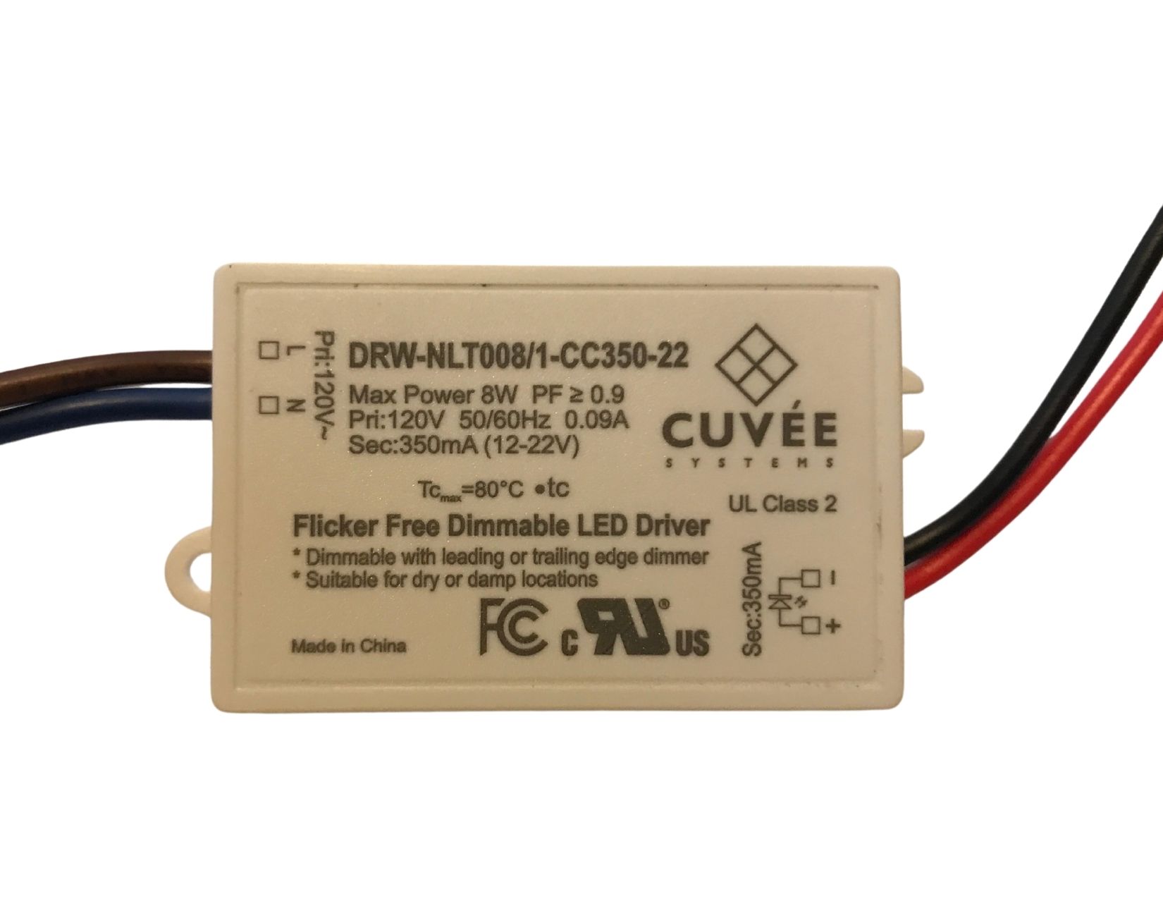 Cuvée Systems and Luminus Release 120V Compact Phase-Cut Drivers Specifically Designed to Fit in Small Lighting Fixtures