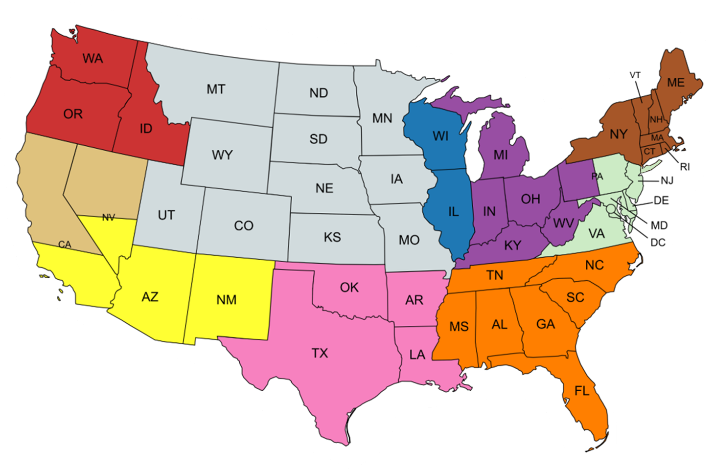 wheretobuy USA map